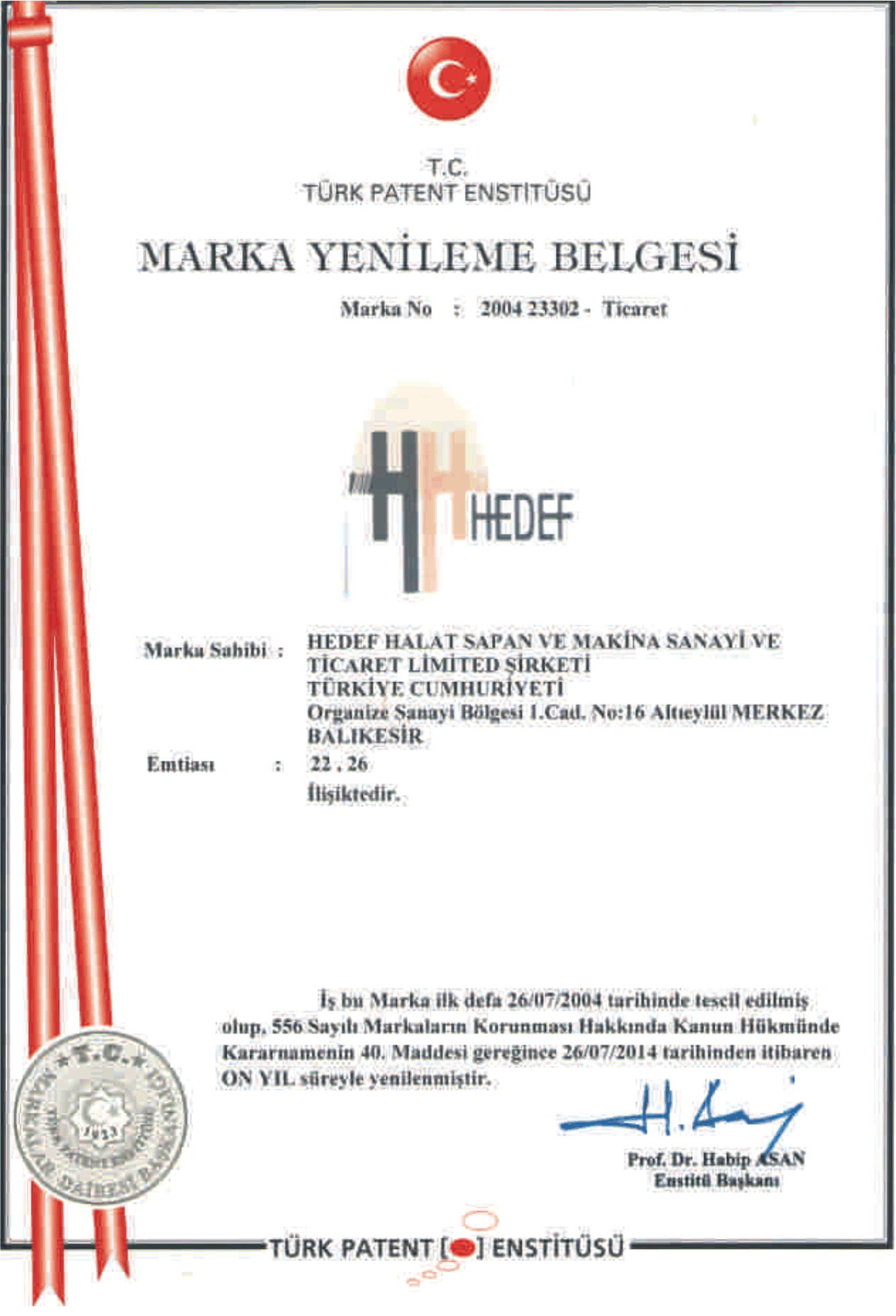 Patent Marka
